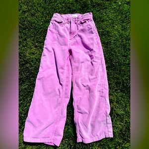 Pink corduroy pants, brand: BDG size 25